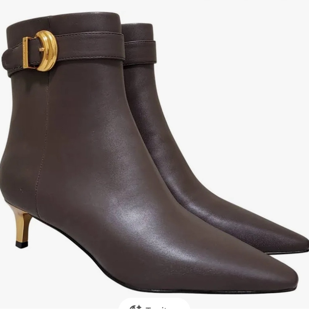 Donna Karan Women's Clair High Heel Ankle Booties